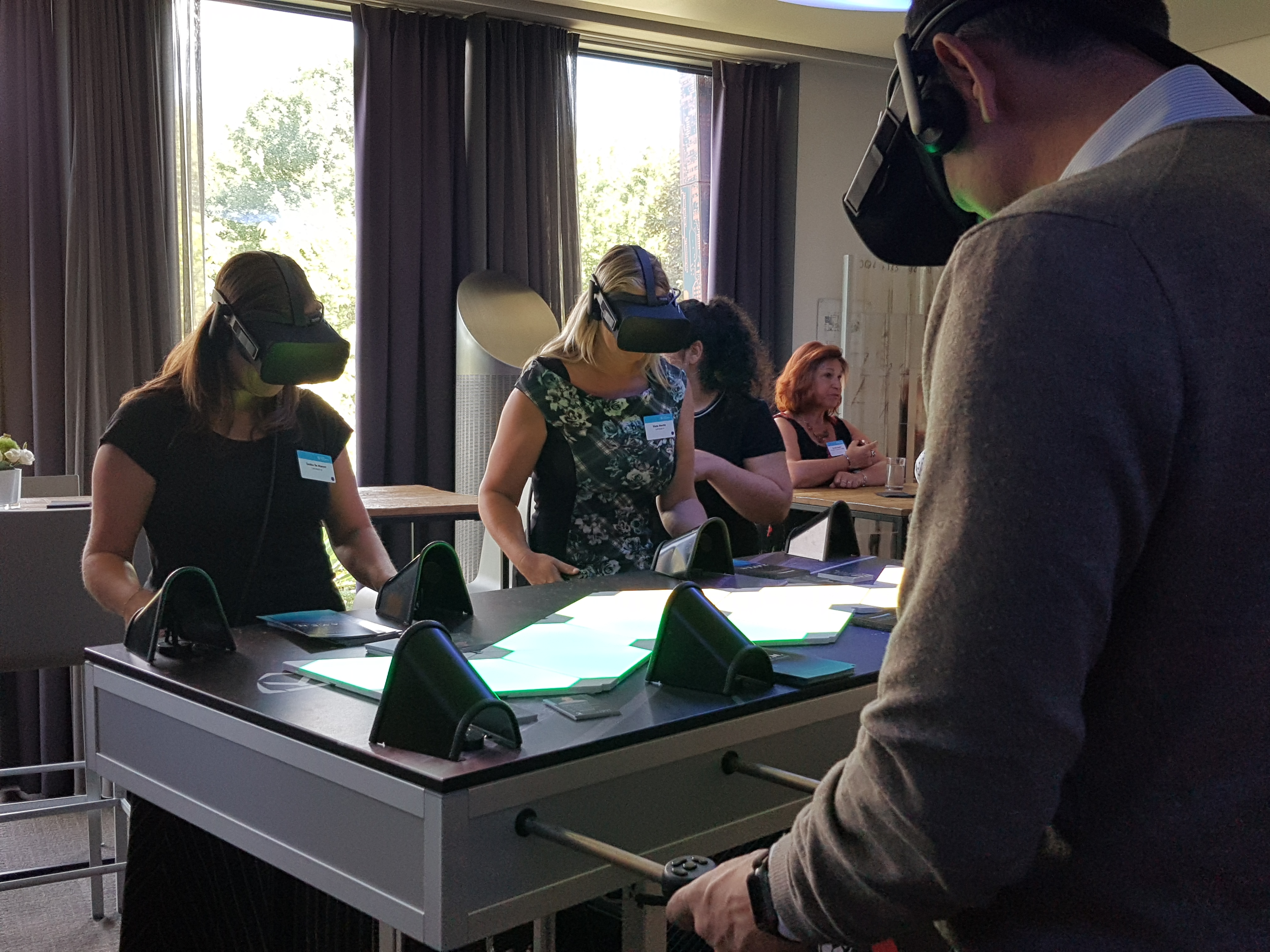 Living Tomorrow event VR soccer